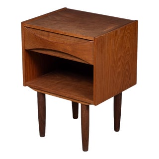 Teak Bedside by Niels Clausen, 1960s For Sale