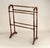 Victorian 19th C. Victorian Quilt / Blanket Rack Stand Arched Turned Wood, New England For Sale - Image 3 of 16