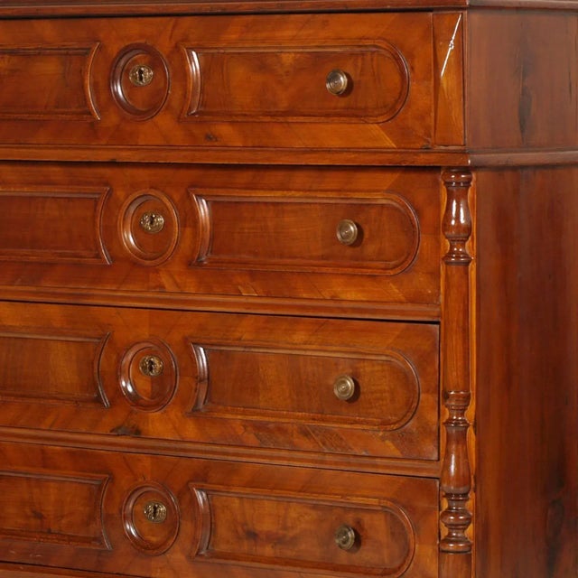 Antique Italian Walnut Dresser For Sale - Image 6 of 8