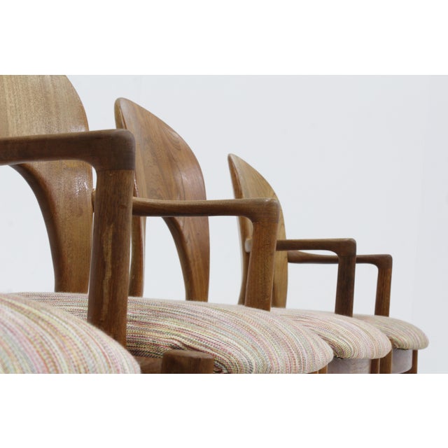 Vintage Danish Dining Chairs by Niels Koefoed for Koefoeds Hornslet, 1960s, Set of 5 For Sale - Image 6 of 8