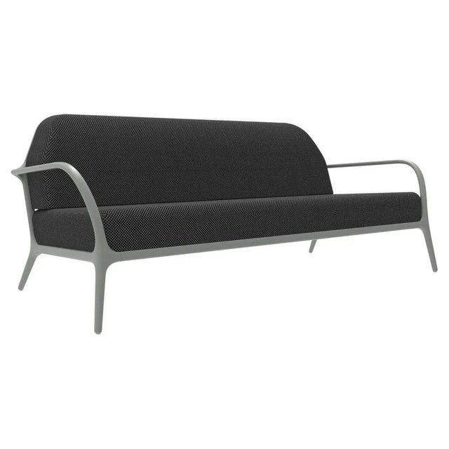 Silver Xaloc Silver Sofa by Mowee For Sale - Image 8 of 8