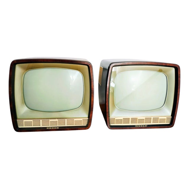 TV from TESLA, Czechoslovakia, 1960s, Set of 2 For Sale