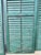 Antique American Green Farmhouse Shutter 19th C Architectural Salvage- Set of 3 For Sale - Image 4 of 9