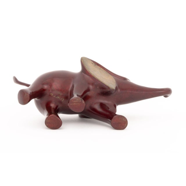 Loet Vanderveen Patinated and Gilt Bronze Animal Sculptures, 2 For Sale - Image 13 of 14