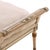 French Directoire Style Painted & Gilt Wood Diminutive Chaise Lounge, C. 1920 For Sale - Image 4 of 7