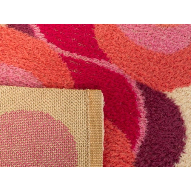 Menuette Rug by Verner Panton, 1970s For Sale - Image 3 of 8