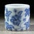 Blue & White Porcelain Thumb Ring With Floral Motif For Sale In Los Angeles - Image 6 of 9