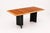 Brown Vintage MDF Wood Dining Table, 1990s For Sale - Image 8 of 8