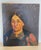 Late 19th Century Original Oil Portrait Painting of a Victorian Woman For Sale - Image 13 of 13
