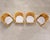 McGuire Set of Four McGuire Barrel Back Rattan Bamboo Dining Armchairs For Sale - Image 4 of 18
