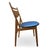 Wood Set of Six 1959 Walnut Dining Chairs Attributed to Greta Magnusson-Grossman for Glenn of California For Sale - Image 7 of 14
