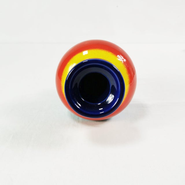Bauhaus Ceramic Vase by Georg Schmider for Zeller Keramik, Germany, 1950s For Sale - Image 9 of 12