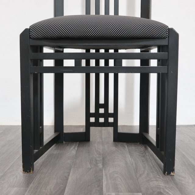 Modern Wooden Throne Chairs by Giorgetti Tris, 1970s, Set of 3 For Sale - Image 9 of 18