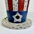 1980s Vintage Boho Chic Americana Arts & Crafts Uncle Sam Hat Bird House Holiday Accent - 4th of July For Sale - Image 10 of 10