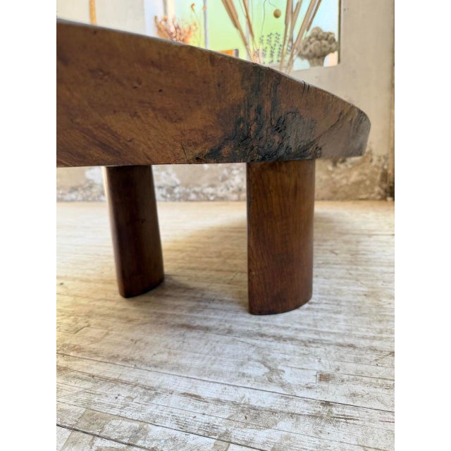 Vintage Coffee Table with Exotic Wood Top, 1950s For Sale - Image 18 of 18