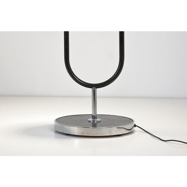 Glass Height-Adjustable Floor Lamp by Josef Hurka for Napako, Czech Republic, 1935 For Sale - Image 7 of 16
