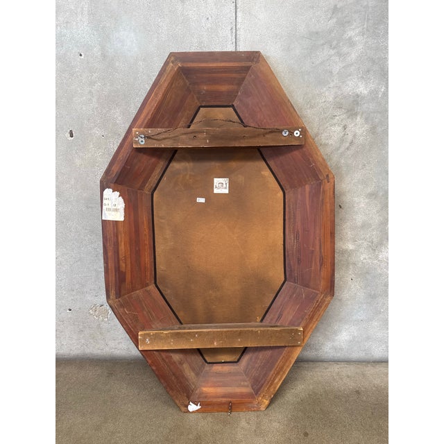Gold Vintage Christopher Guy Geometric Mirror For Sale - Image 8 of 12