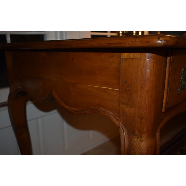 Wood 18th Century Fruitwood Louis XV Escritoire For Sale - Image 7 of 15