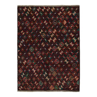 Rug & Kilim’s Kohistani Baluch Tribal Rug With Colorful Geometric Patterns For Sale