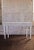 1980s Vintage Console Table in Magnolia White For Sale - Image 5 of 7