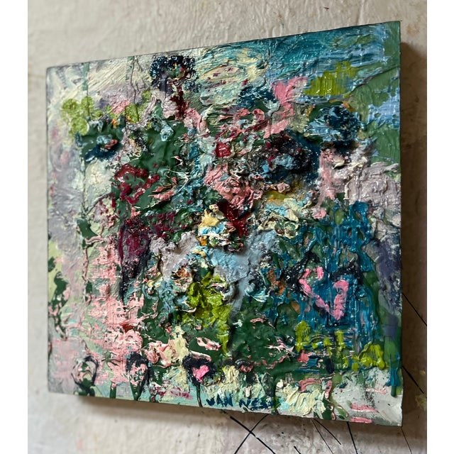 2020s “Small Heart, Big Love”, Original Oil Painting, by Van Ness For Sale - Image 5 of 6