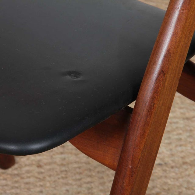 Chairs by Henning Kjaernulf for Boltinge Stolefabrik, 1960s, Set of 2 For Sale - Image 3 of 10