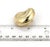 Mid 20th Century Pair of Tiffany & Co. Peretti 18k Yellow Gold Large Bean Clip On Earrings For Sale In Miami - Image 6 of 6