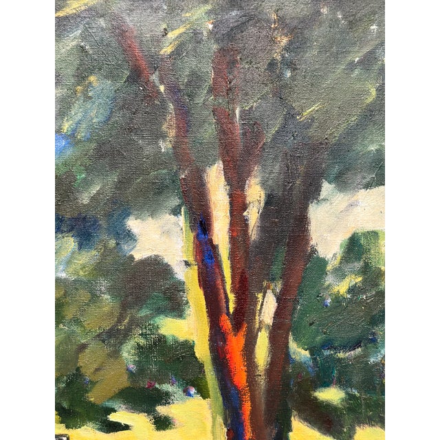 Maurice Moberg, Gläntan, Båstad, 1950s, Oil Painting on Canvas, Framed For Sale - Image 18 of 18