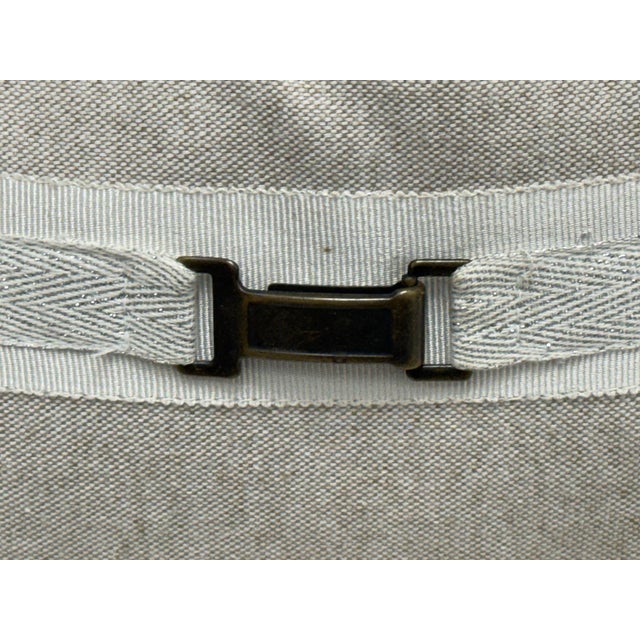 Textile Thom Filicia Home Collection Frost Buckle Lumbar Pillows, Pair For Sale - Image 7 of 12