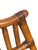 1980s Pair of Vintage Leather Wrapped Natural Bamboo Chairs For Sale - Image 5 of 8