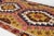 Mid 20th Century Bold Geometric Medallion Kilim Rug For Sale - Image 4 of 11