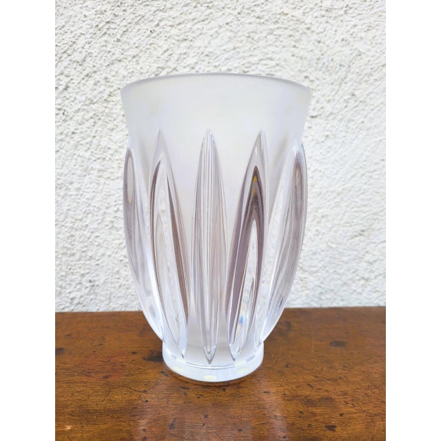 Courchevel Vase from Lalique For Sale - Image 11 of 14