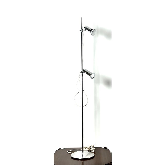 Vintage 2-Light Floor Lamp by Goffredo Reggiani for Reggiani, Italy, 1970s For Sale - Image 10 of 12