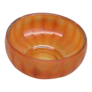 Imperial Glass Chesterfield Marigold Carnival Glass Line 600 Bowl Dish 4482b
