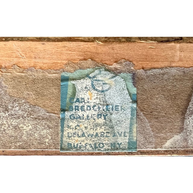 Myron G. Barlow, “A Little Sunlight,” 1911, American Impressionist Oil Painting For Sale In Los Angeles - Image 6 of 9