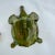 Green Bitossi-Style Green Ceramic Turtle Planter For Sale - Image 8 of 8