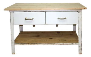 Vintage Kitchen Worktable, 1970s