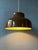 Mid-Century Brown Metal Pendant Light, 1970s For Sale - Image 4 of 11
