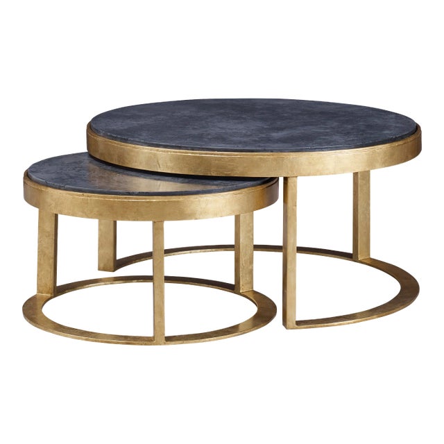 Century Furniture Lunsford Nesting Cocktail Tables - A Pair For Sale