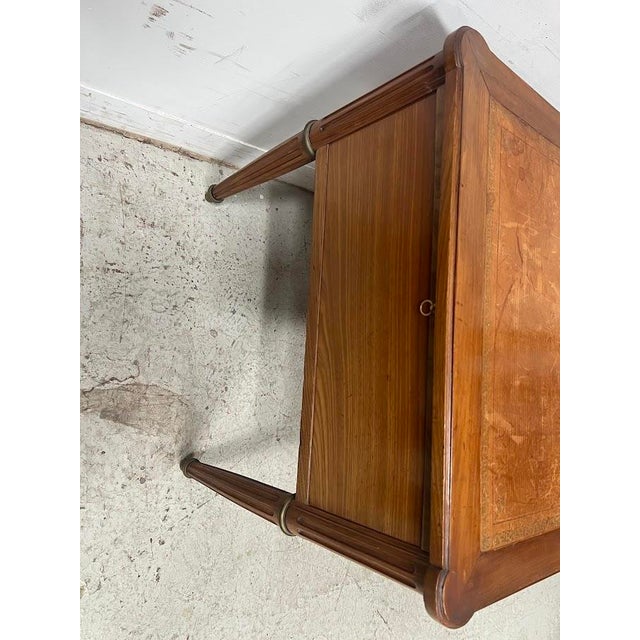 Louis XVI Style Desk in Walnut Wood, 1800s For Sale - Image 17 of 18