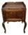 Vintage French Louis Style Oak Bedside Table For Sale
