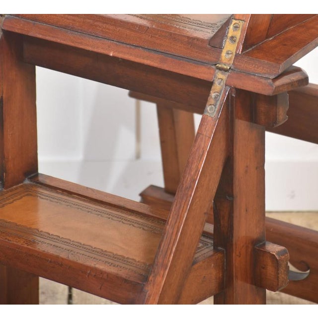 Metamorphic Library Chair in Walnut For Sale - Image 9 of 14