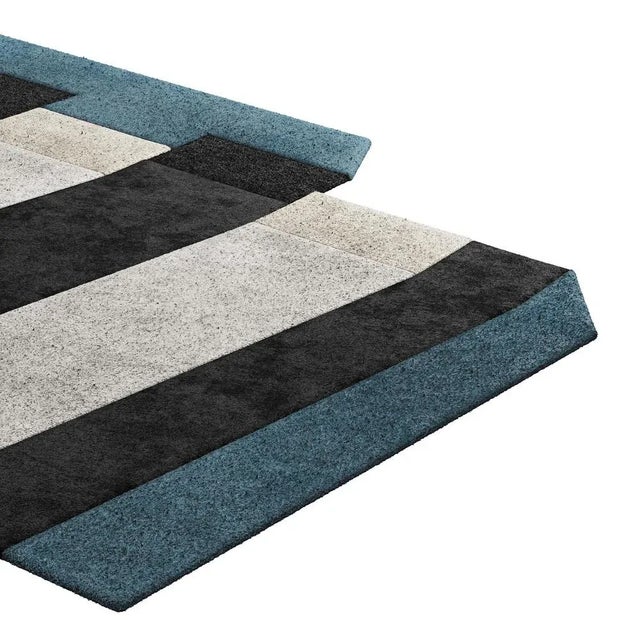 Contemporary Rug #015 by TAPIS Studio For Sale - Image 3 of 5