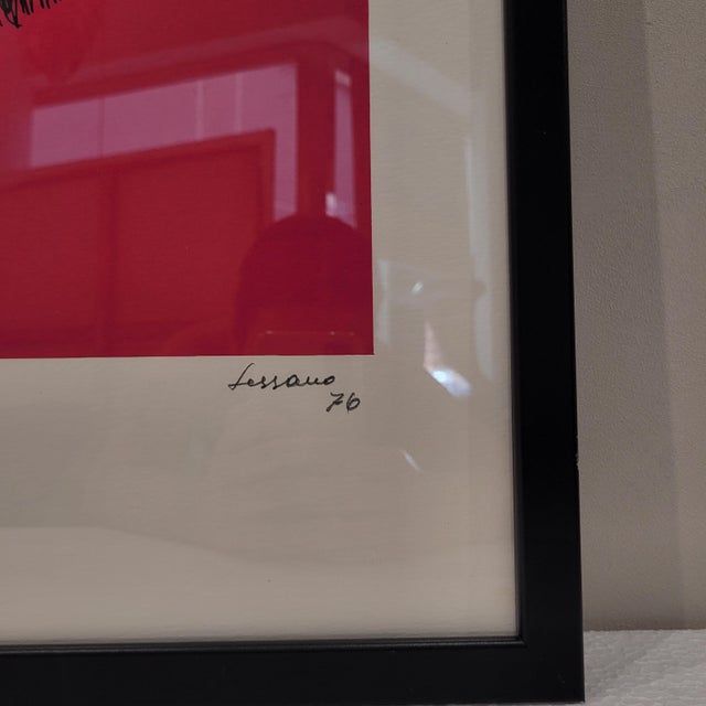 Pablo Serrano, Abstract Composition, 1976, Serigraph, Framed For Sale - Image 7 of 10