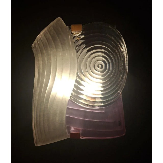 1960s Amethyst Murano Sconce by Itre For Sale - Image 6 of 12