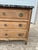 Mid 18th Century French 18th Century Louis XVI Marble Top Bleached Walnut Commode For Sale - Image 5 of 12