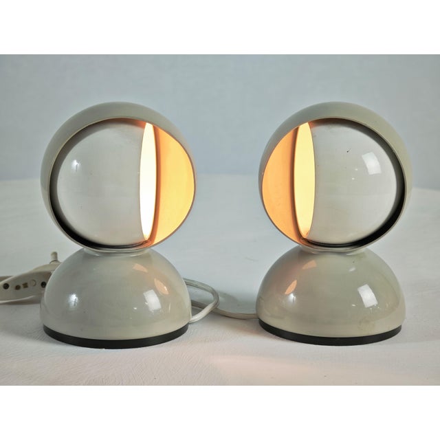 Eclisse Italia Table Lamps by Vico Magistretti for Artemide, 1965, Set of 2 For Sale - Image 18 of 18