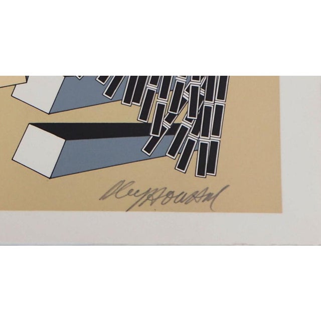 Alain Le Yaouanc, The Infinite Universe, 20th Century, Original Lithograph For Sale - Image 4 of 6