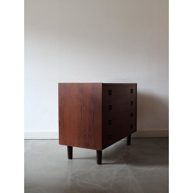 1960s Vintage Danish Chest of Drawers in Teak, 1960s For Sale - Image 5 of 8