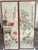 Pair of Vintage Early 20th Century Chinese Silk Embroidery of Birds With Flowers Framed on Painted Bamboo For Sale - Image 12 of 12